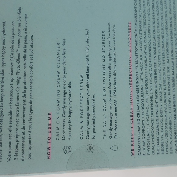 Honest Find Your Calm Sensitive Skin Trio Set New, Sealed - Picture 5 of 6